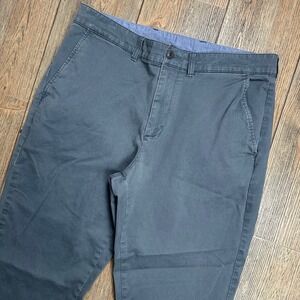 L.L. Bean Lakewashed Stretch Khakis Chino Pants Mens 35x32 Standard Fit 503736